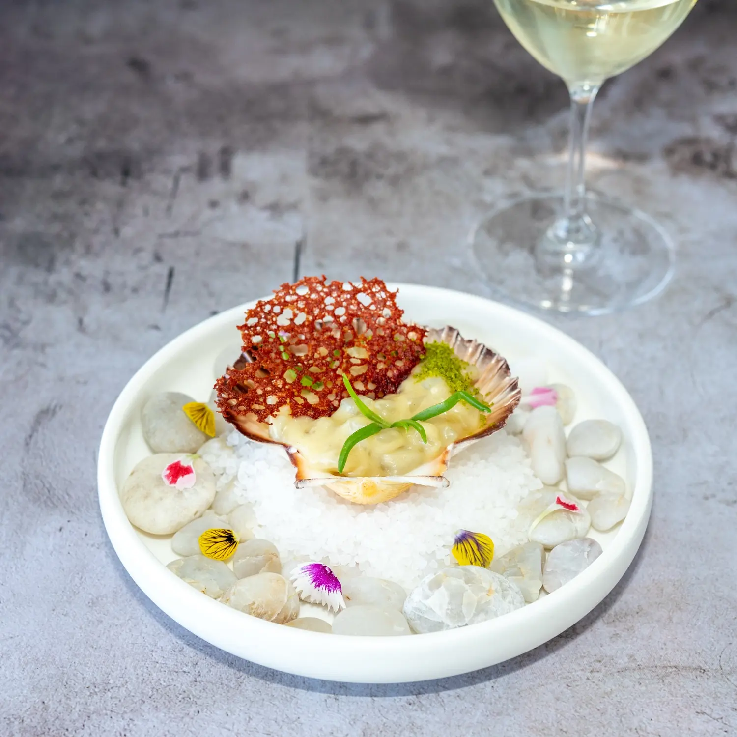Scallop course